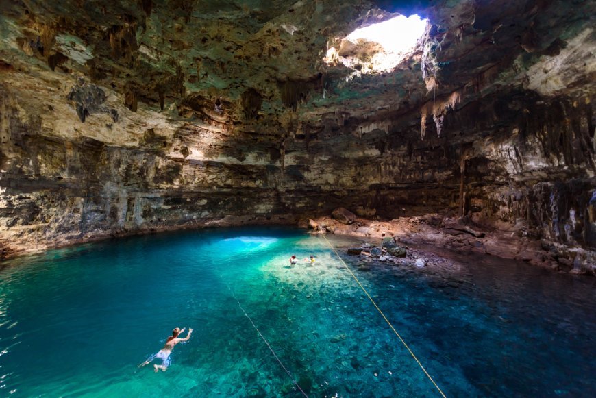 Conoce el cenote Samulá, el más grande de Yucatán