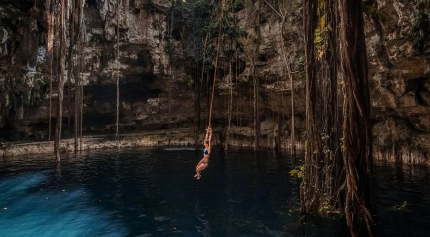 Un Cenote de lava seca te espera en Veracruz