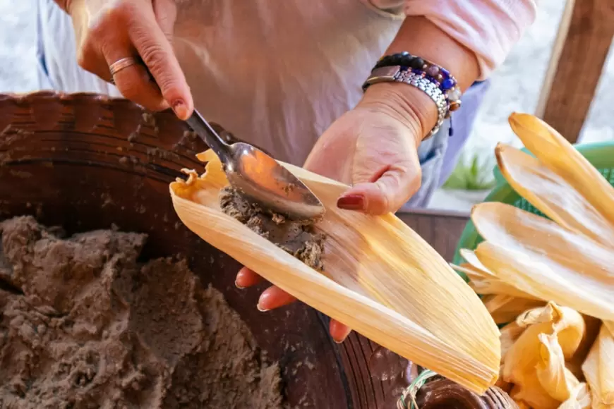 Ya nos estamos saboreando la feria del tamal