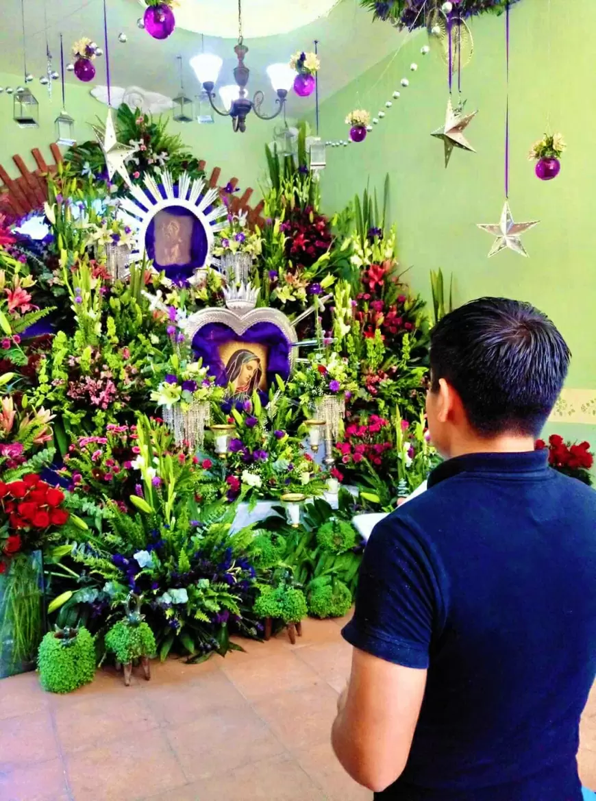 Altar a la Virgen de Dolores