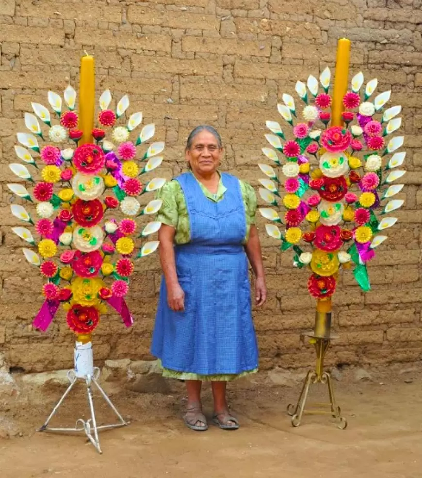 Teotitlán del Valle, Velas de Concha y Bordados de Lana