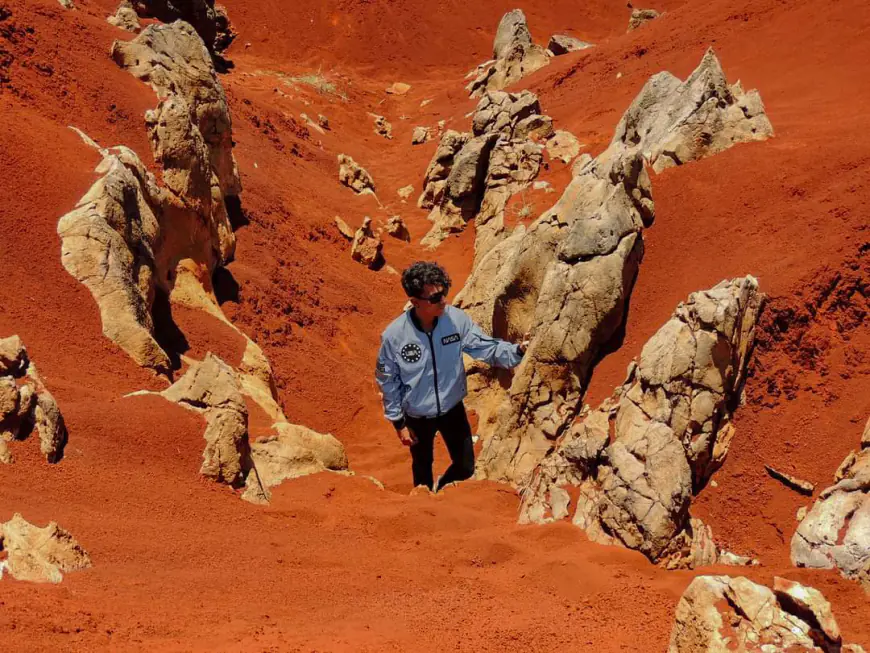 Dunas Rojas de Pacula; Hidalgo, un viaje a otro planeta.