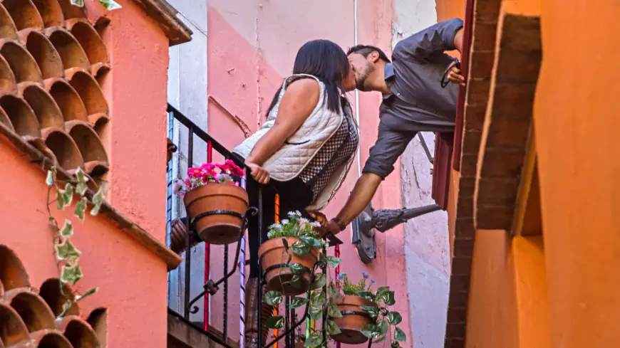 El callejón del beso, Guanajuato.