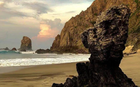 Playa la Escondida, Punto Chivo; Salina Cruz.