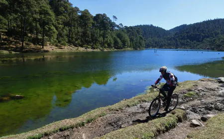 Presa Iturbide, el lugar ideal para el mejor camping en Tlazala de Fabela.