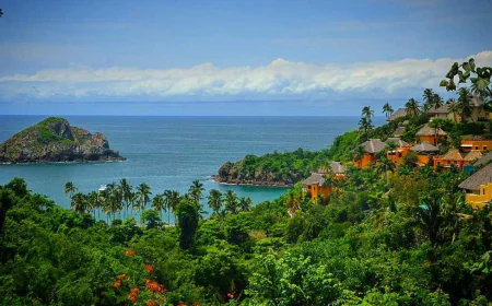 Bahía de Chamela ubicada en la Costa Alegre de Jalisco, ¡imperdible¡